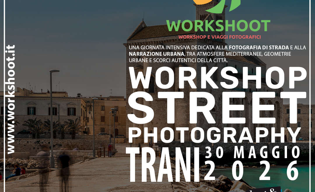 Workshop di Street & Urban Photography Trani 30 Maggio 2026